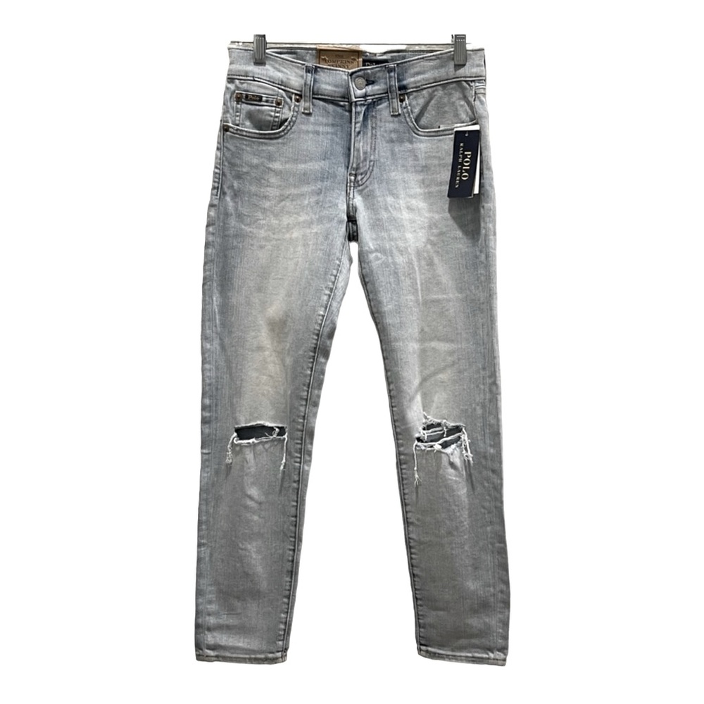 Polo Ralph Lauren The Tompkins Skinny Crop Jeans Size 25 New
